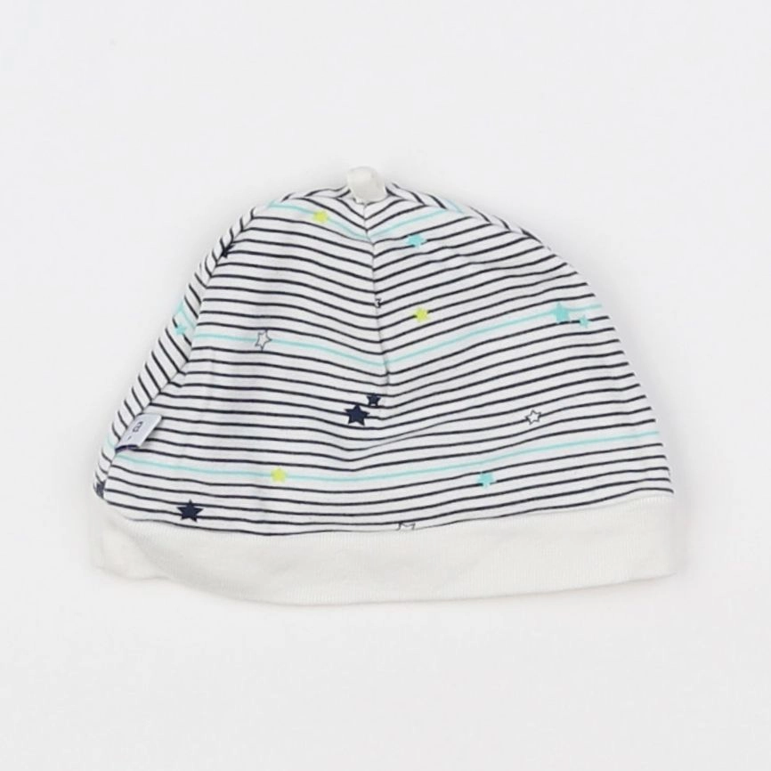 Absorba - bonnet de naissance multicolore - 9 mois